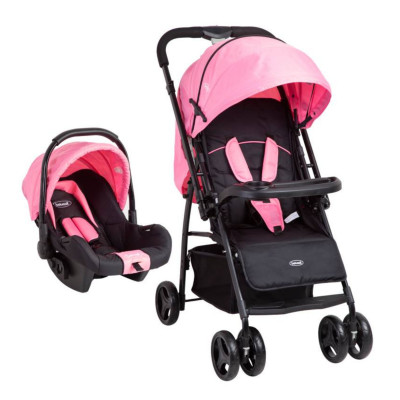 Carriola Travel System Go Lite - Rosa - Bebesit