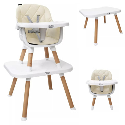 Silla Alta Mila 6 En 1  Beige -  Lifestyle By Infanti