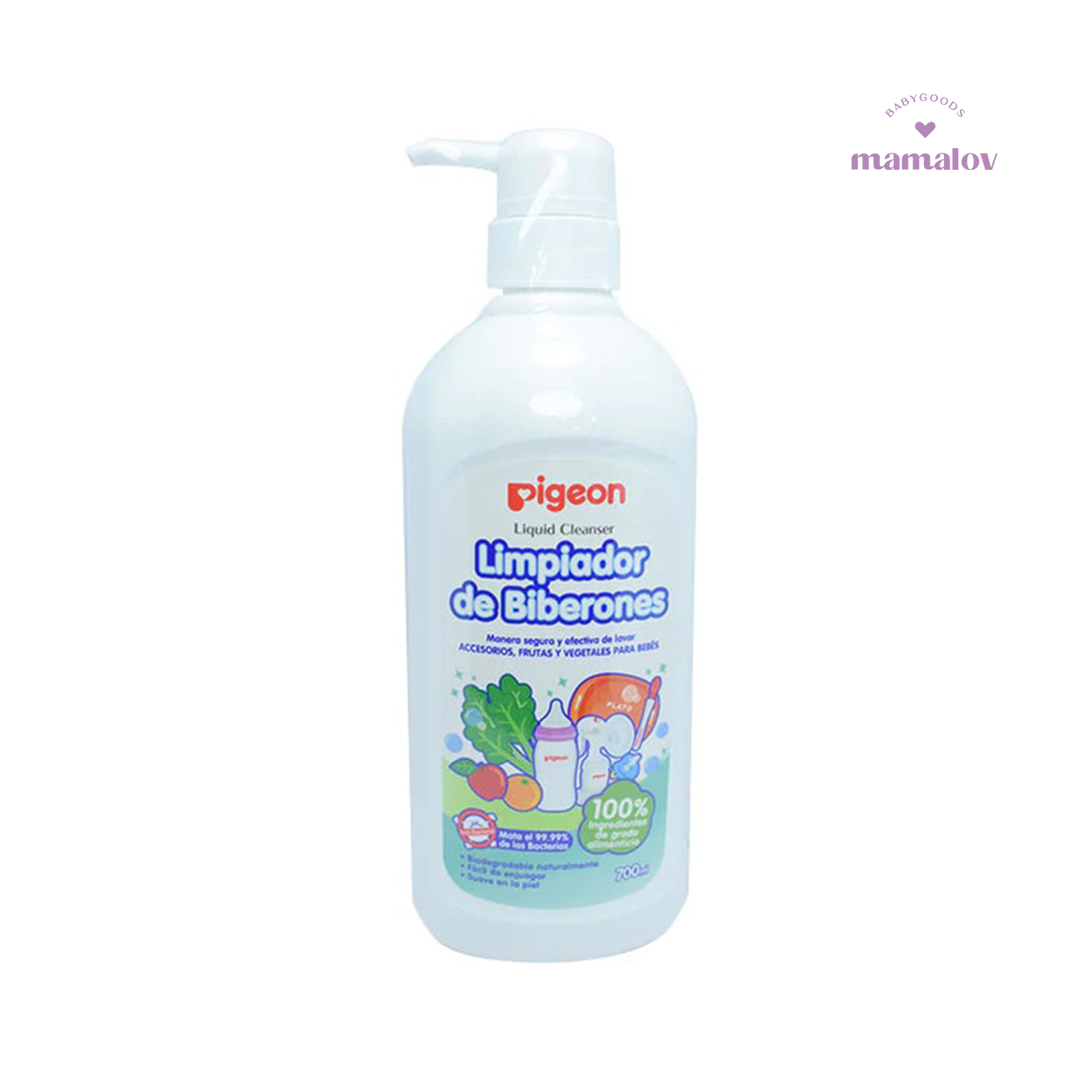 Limpiador de biberon Pigeon 700 ml