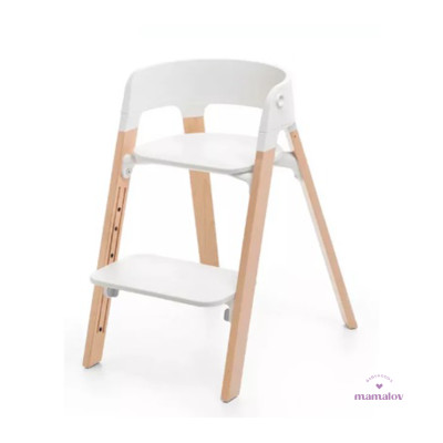 Silla Alta Evolutiva Steps - Blanca 349701 Stokke