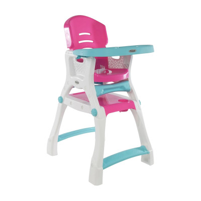 Silla Alta Caddy 2 en 1 - Rosa 1005 prinsel