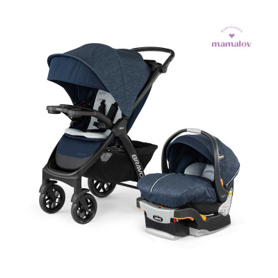 Carriola Bravo LE Trio Travel System - Harbor Chicco