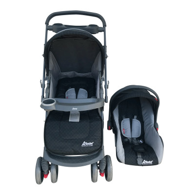 Carriola Travel System Star Baby Negro D'bebé 41NEGRO