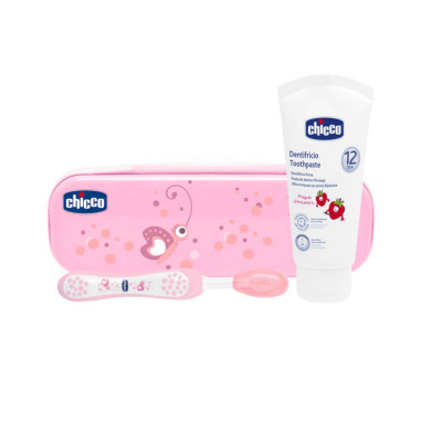 Set Dental Rosa 12m+ Chicco