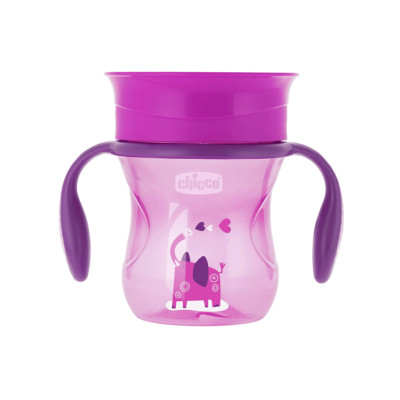 Vaso Perfect 360 Rosa 12m+ Chicco