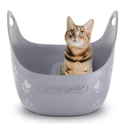 Caja De Arena Para Gatos Alta Y Flexible - Litter Genie