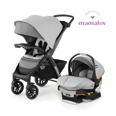 Carriola Travel System Bravo LE Trio - Driftwood Chicco