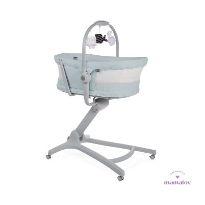 Cuna Corral Colecho D Bebé Gris Love & Care Con Mosquitero