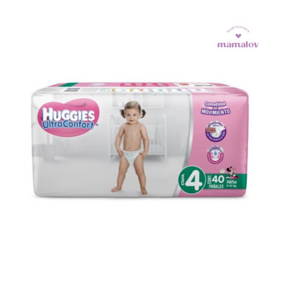 Pañal Ultra Etapa 4 de Niña - 64859 Huggies