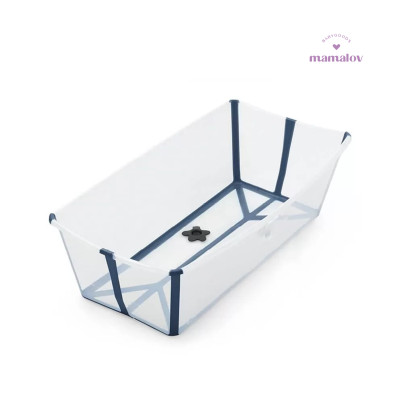 Bañera Flexi Bath Xl Transparent Blue Stokke 535902