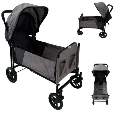 Carrito Para Muñecos Tipo Vagón Wrangler Escencial - Ibaby