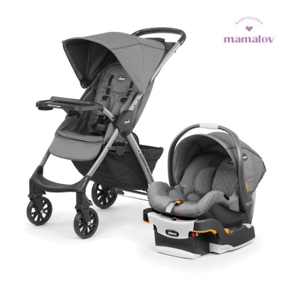 Carriola Travel System Mini Bravo Plus Slate Chicco