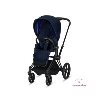 Carriola Priam 3 - Matte Black/Indigo Blue 519003303 Cybex