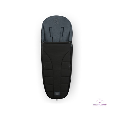 Funda Platinum Footmuff - Deep Black 521004685 Cybex