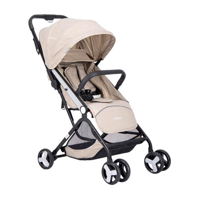 Carriola Para Bebé Plegado Compacto Flex - Beige - Bebesit