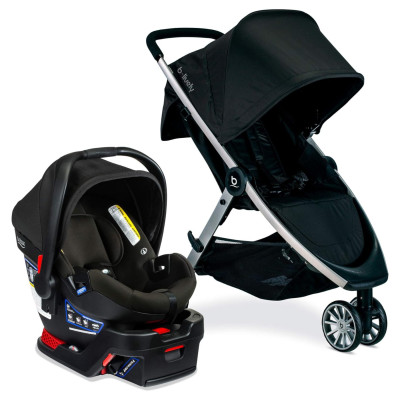 Carriola Para Correr B-lively & B-safe Con Autoasiento - Raven - Britax