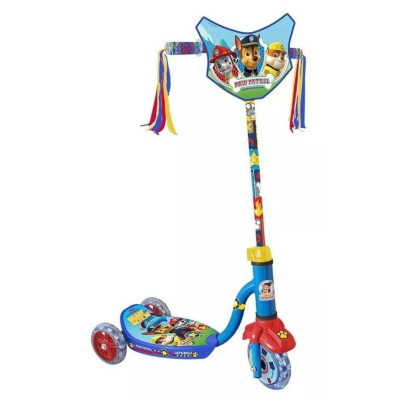 Scooter Para Niño De 4 A 10 Años Paw Patrol - Rojo Con Azul - Apache